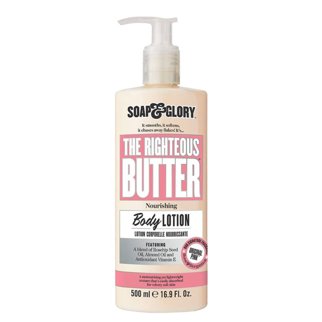 Lotiune de corp Original Pink The Righteous Butter, 500ml, Soap&Glory