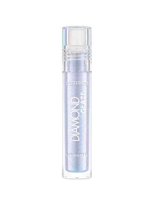 Luciu pentru buze Diamond Glaze 010 Bubbles 'N' Troubles Silver, 3ml, Catrice