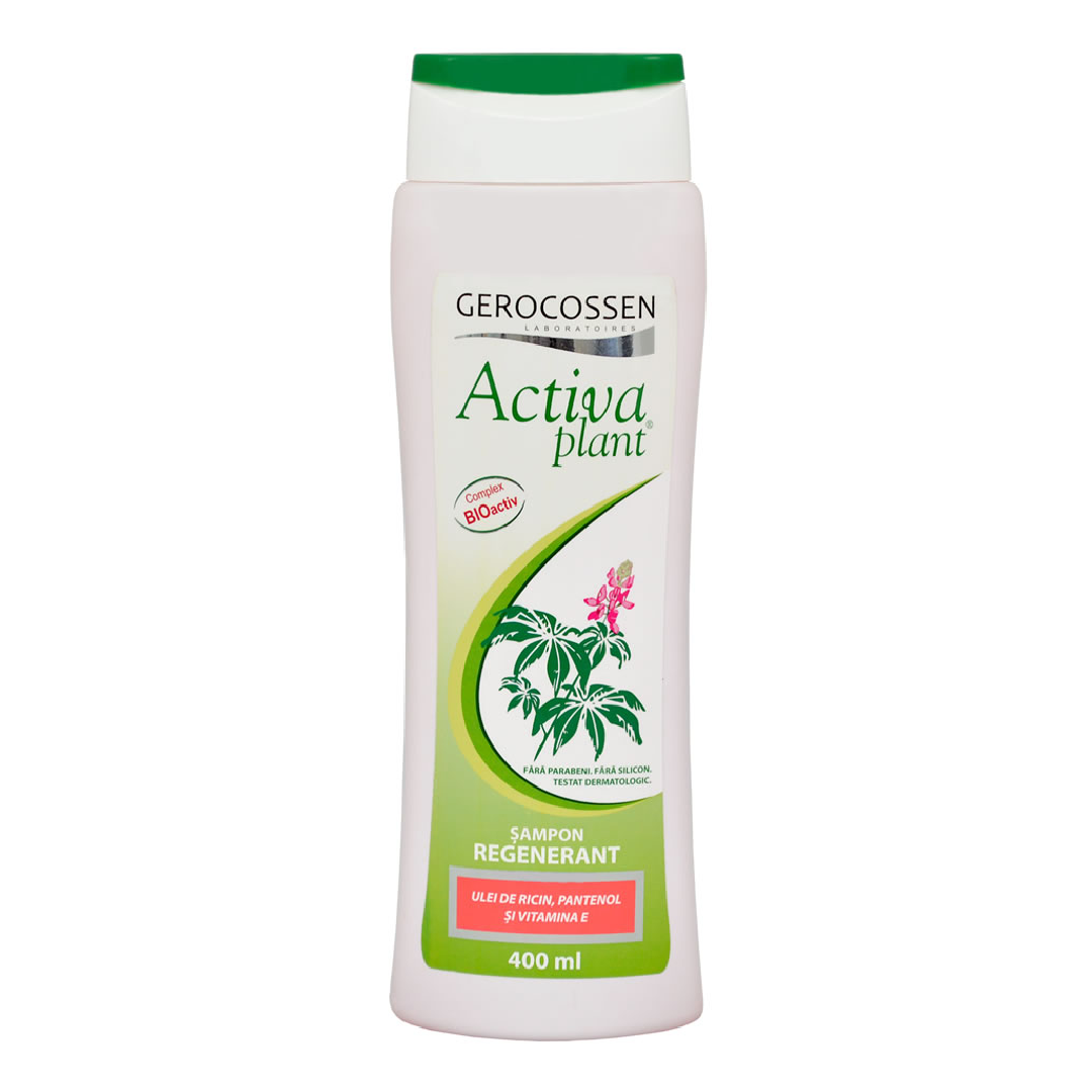 Sampon regenerant Activa Plant, 400 ml, Gerocossen