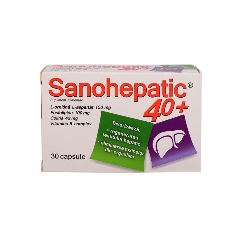 Zdrovit Sanohepatic 40+ 30 capsule