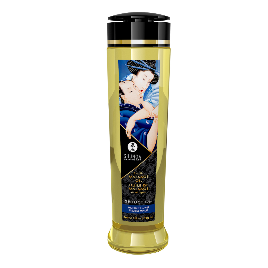 Ulei pentru masaj erotic Seduction, 240ml, Shunga Erotic Art