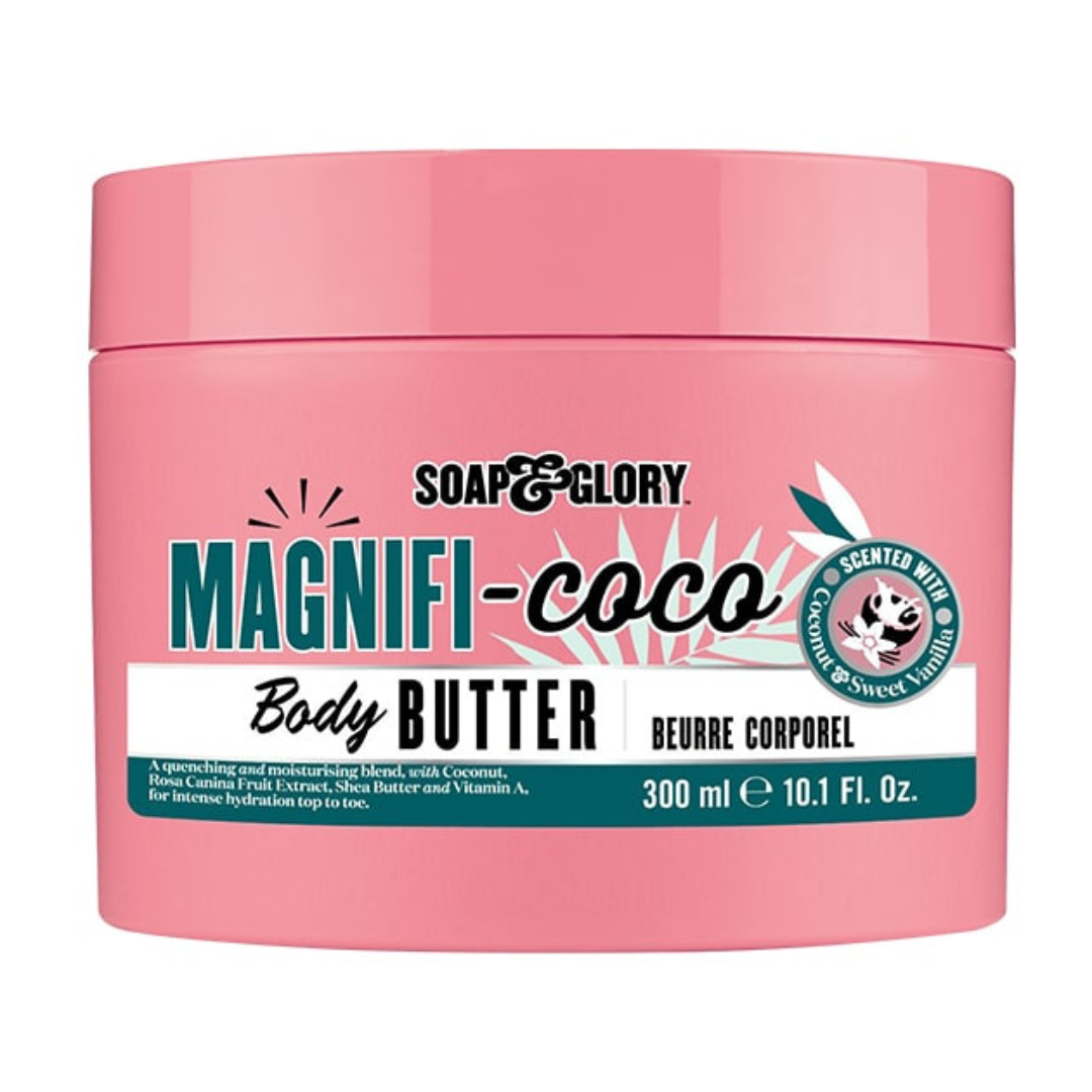 Unt de corp MagnifiCoco Coconut&Sweet Vanilla, 300ml, Soap&Glory