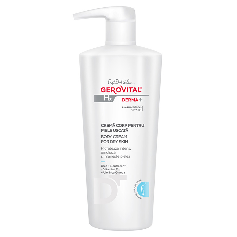 GEROVITAL H3 DERMA+ CREMA CORP PIELE USCATA 500ML