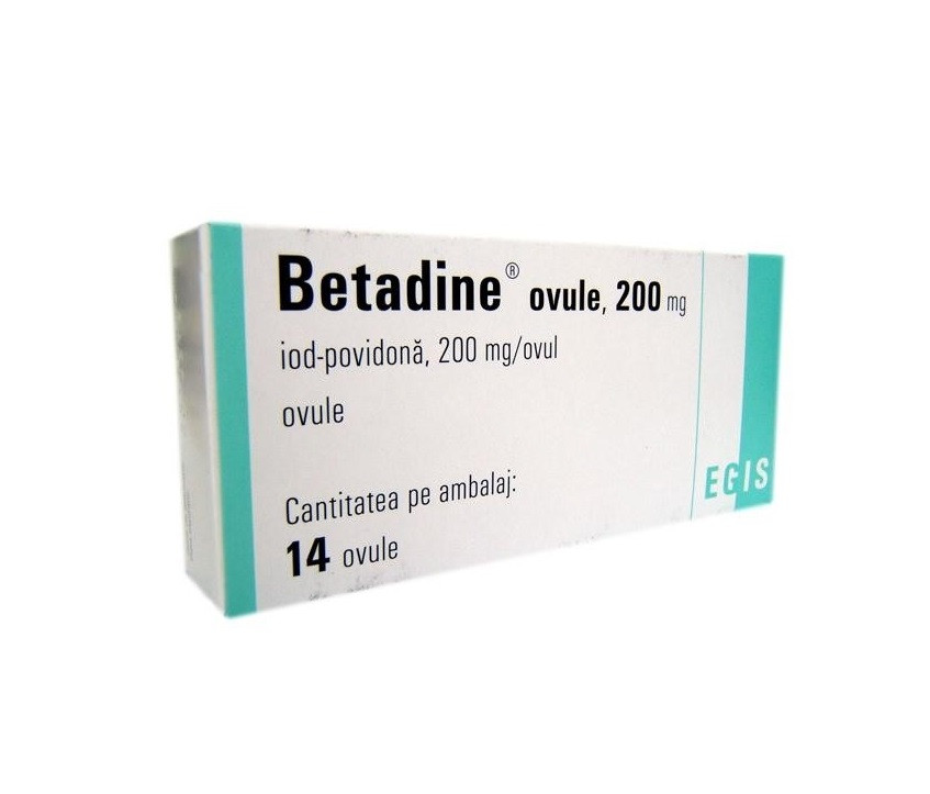 Betadine 200mg 14 ovule