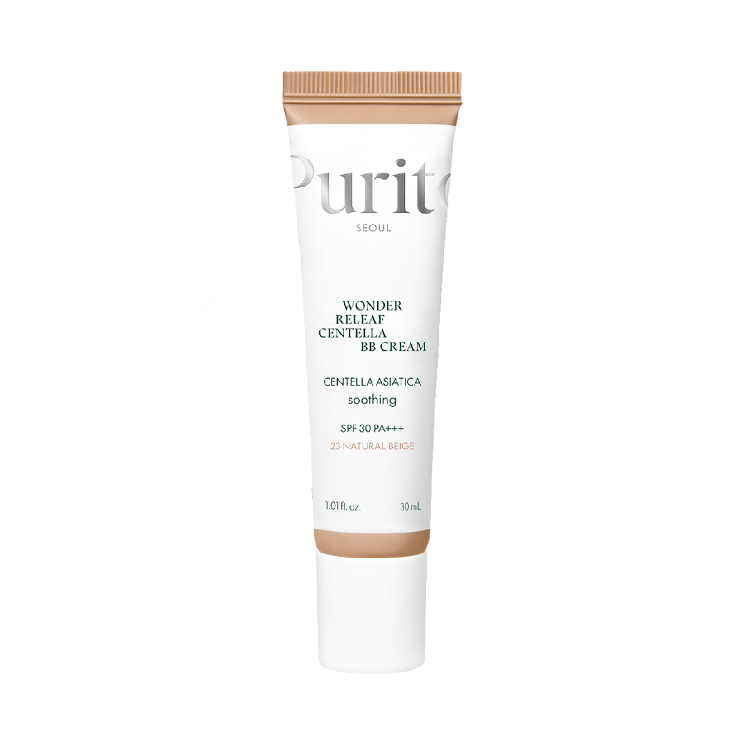 BB Cream cu SPF30 PA+++ Wonder Releaf Centella 23 Natural Beige, 30ml, Purito