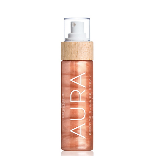 Spray cu peptide Aura Peptide Shimmer, 100ml, Cocosolis
