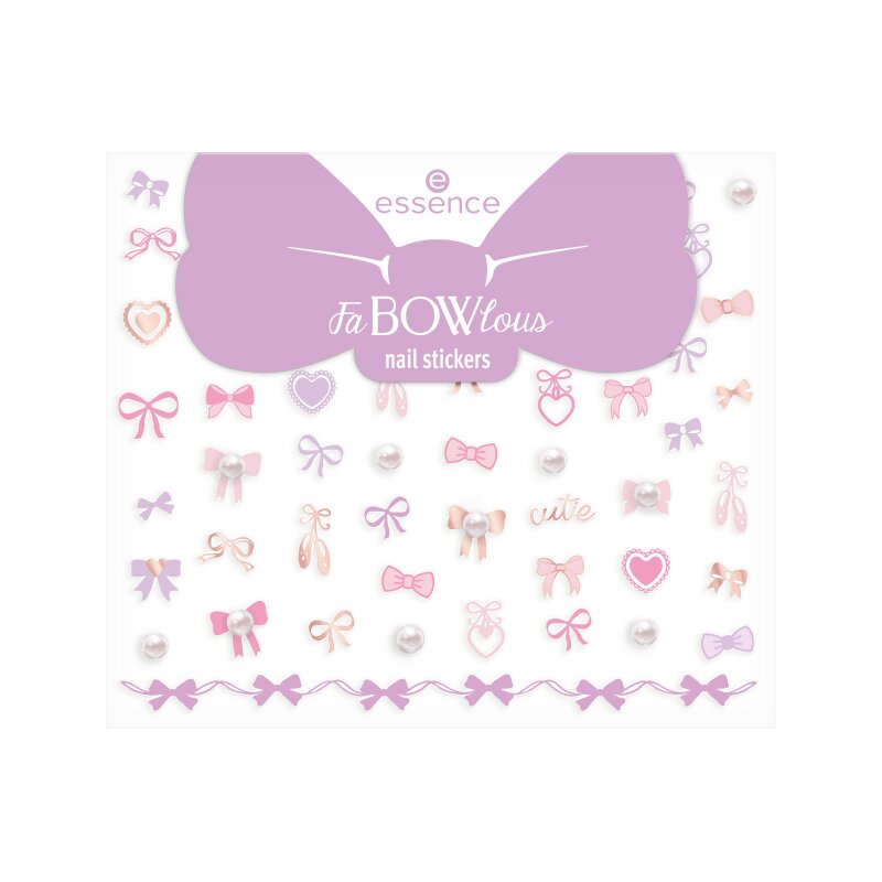Stickere pentru unghii Fabowlous Nail Stickers, 61 bucati, Essence