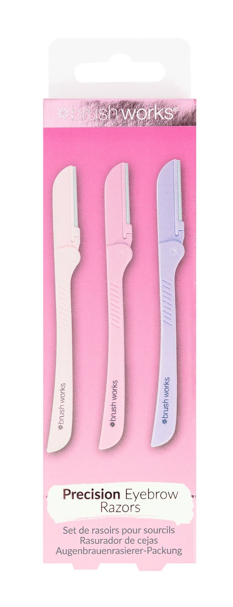Kit aparate de ras pentru sprancene, 1 bucata, Brushworks