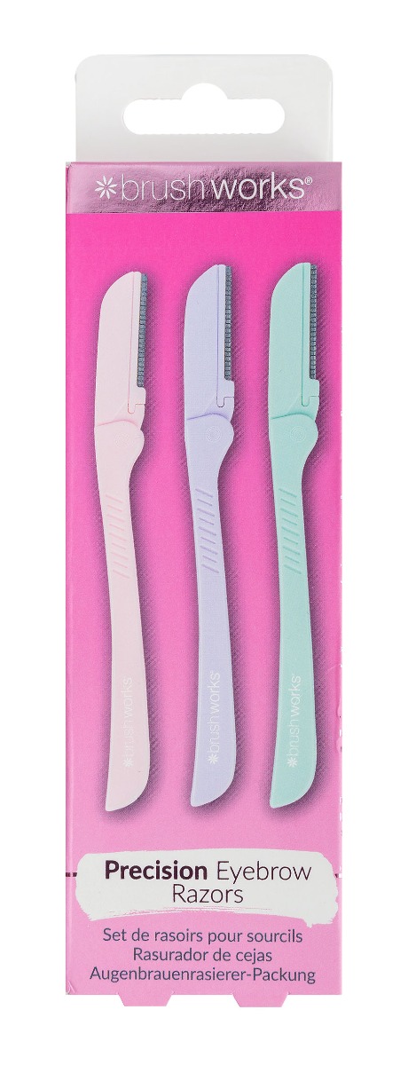 Kit aparate de ras pentru sprancene Pastel, 1 bucata, Brushworks