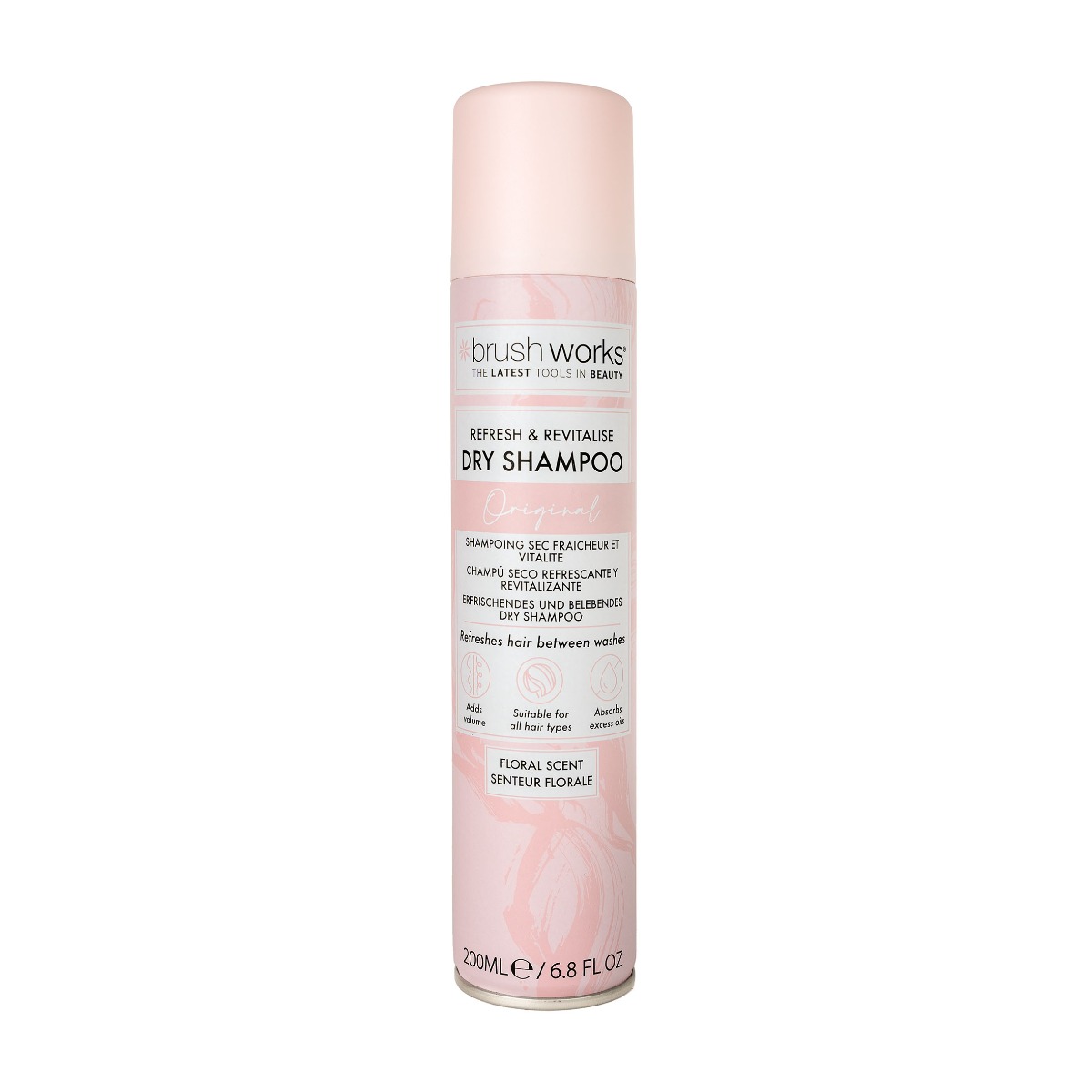 Sampon uscat floral Refresh & Revitalise, 200ml, Brushworks