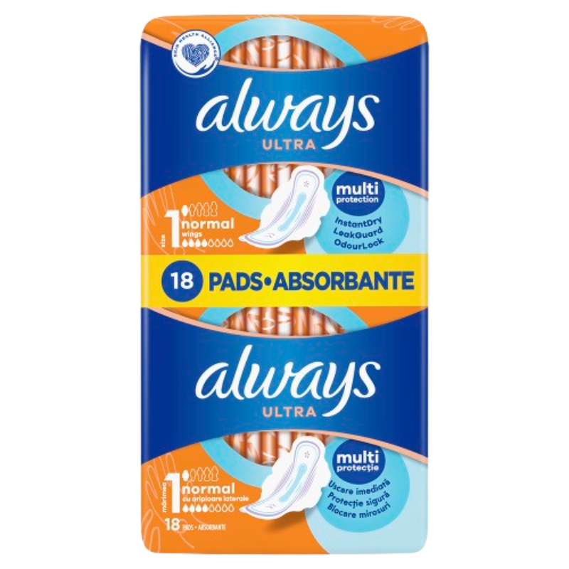 Absorbante Ultra Normal, 18 bucati, Always