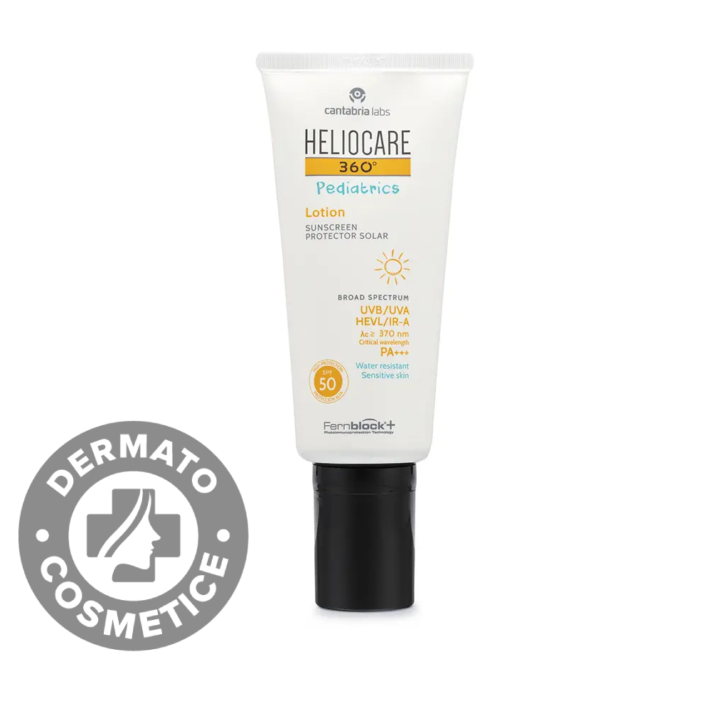 Lotiune cu protectie solara SPF50 HelioCare 360 Pediatrics, 200ml, Cantabria Labs