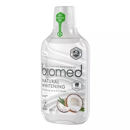 Apa de gura Natural Whitening, 500ml, Biomed
