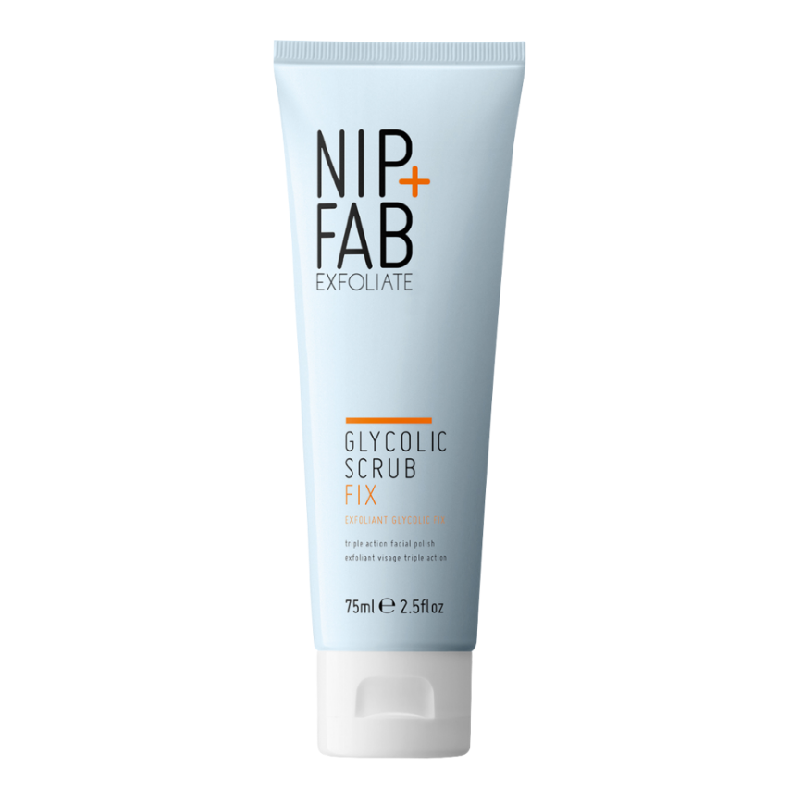 Exfoliant pentru fata cu tripla actiune Glycolic Fix, 75 ml, NIP+FAB