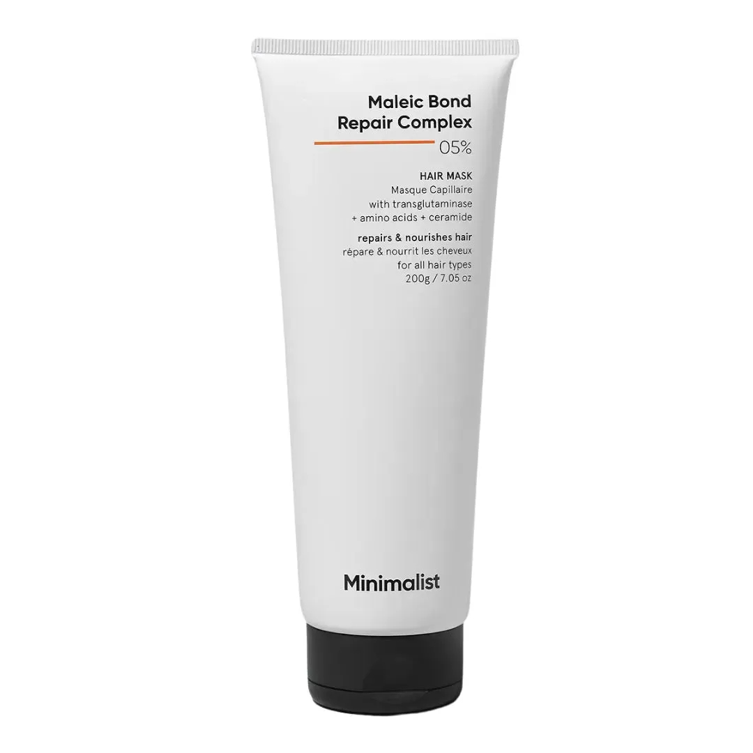 Masca de par reparatoare Maleic Bond Repair Complex 05%, 200ml, Minimalist