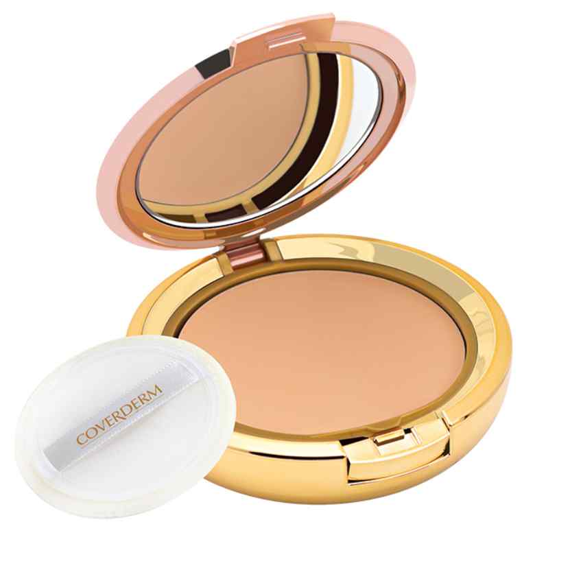 Pudra compacta pentru ten gras/acneic Nr. 2, 10g, Coverderm