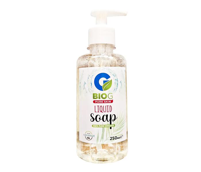 Sapun lichid organic hidratant pentru ten Pure Skin, 250ml, BIO G