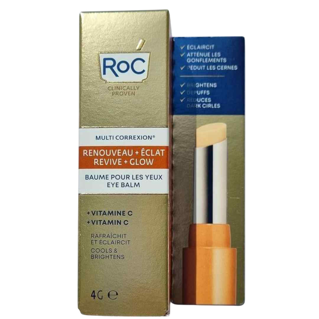 Balsam pentru zona ochilor Multi Correxion Revive & Glow, 4g, Roc