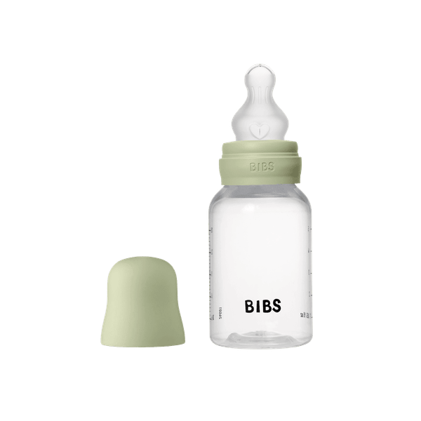 Set complet biberon anticolici din silicon PP fara BPA Sage, 150ml, Bibs