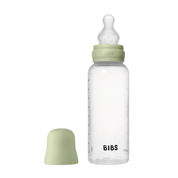 Set complet biberon anticolici din silicon PP fara BPA Sage, 270ml, Bibs