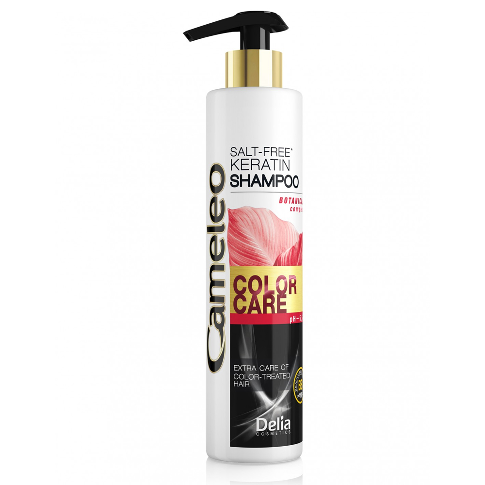 Sampon pentru par deteriorat Keratin Cameleo, 250ml, Delia Cosmetics