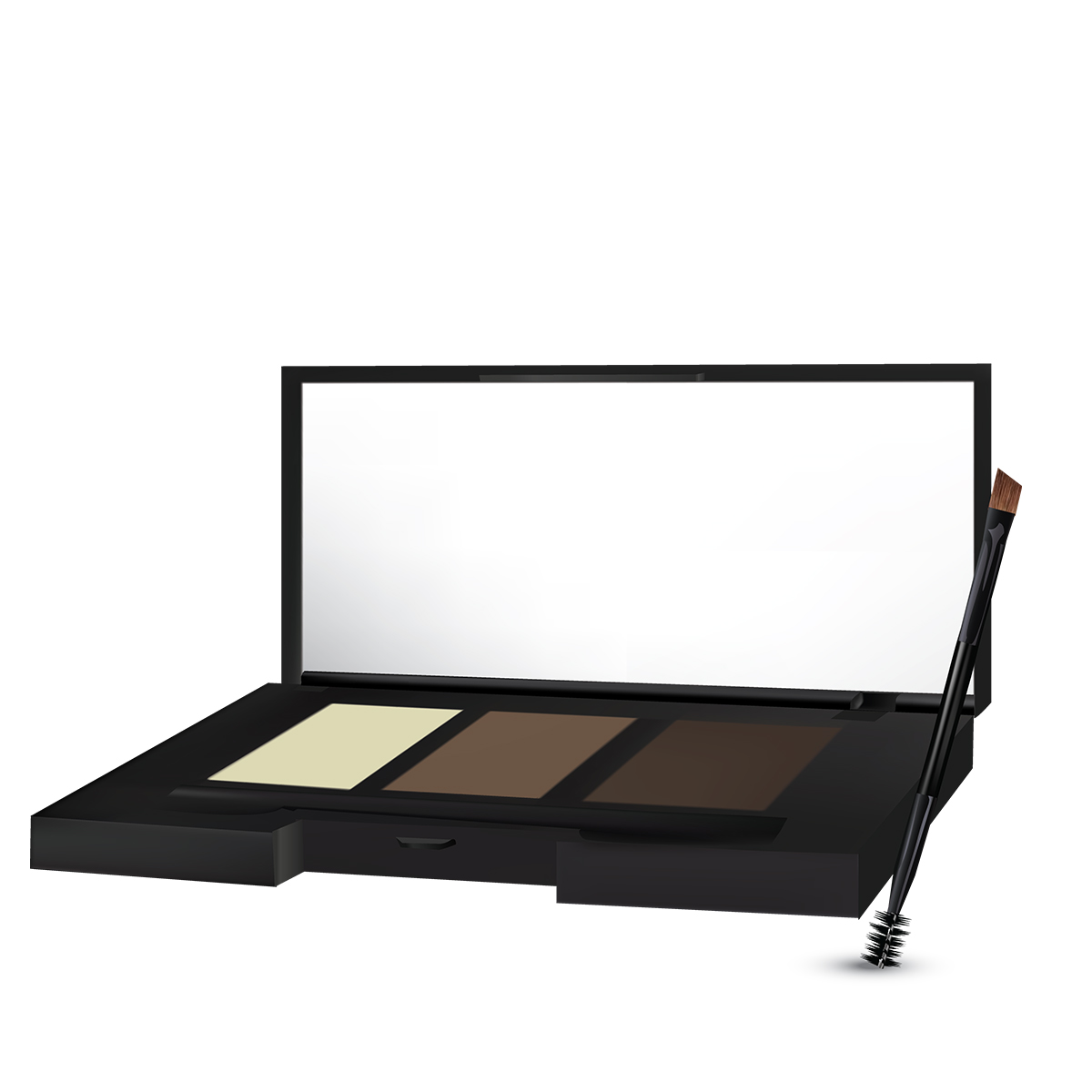 Kit pentru sprancene Beauty, 4.9g, Gerovital