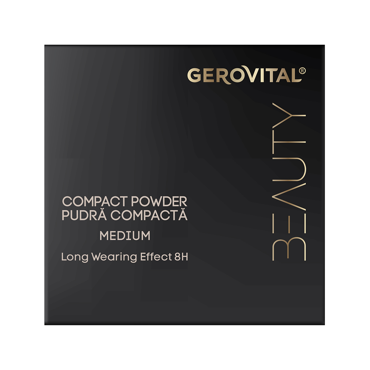 Pudra compacta Medium Beauty, 9.5g, Gerovital
