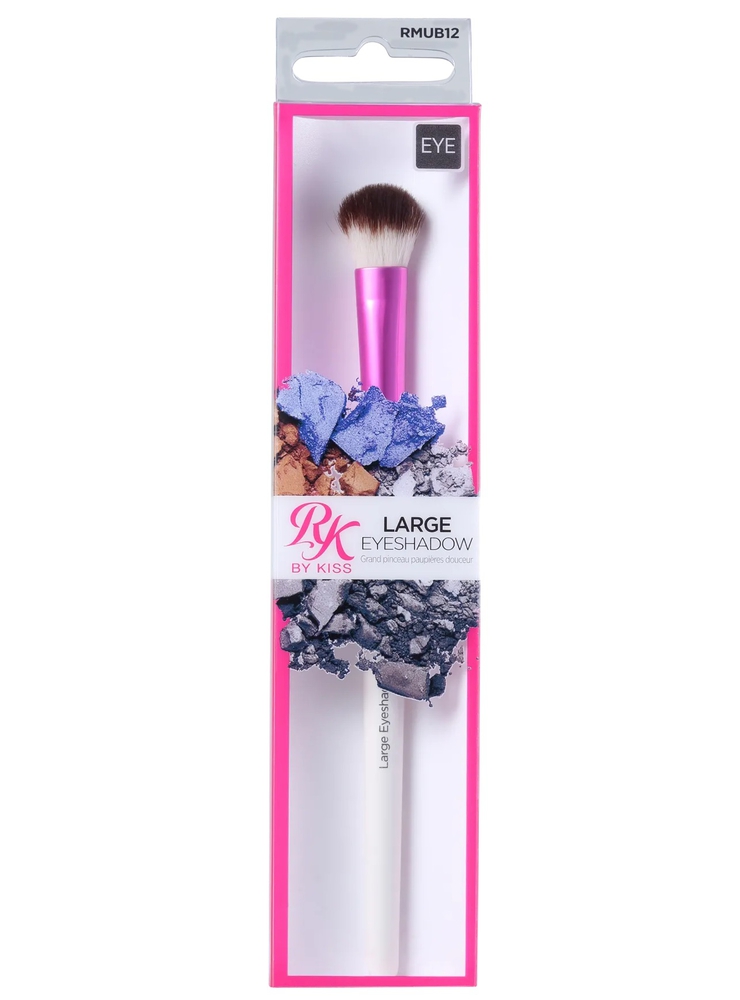 Pensula de machiaj mare pentru fard de ochi Ruby Kisses, 1 bucata, Kiss