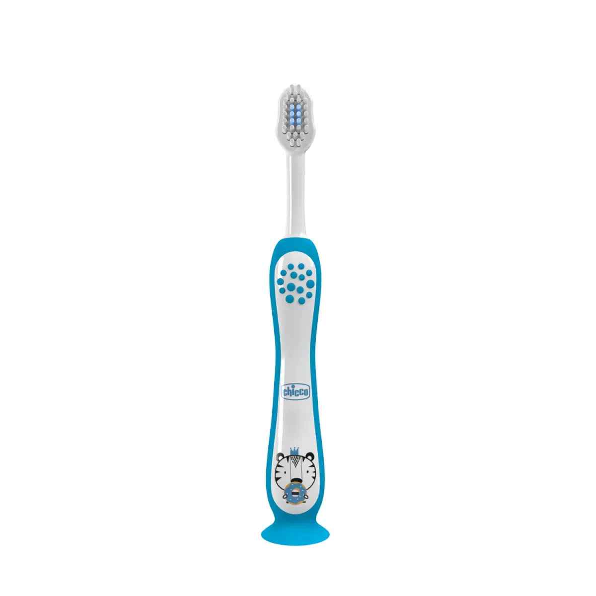 Periuta de dinti Tiger Albastru 3-6 ani+, 1 bucata, Chicco