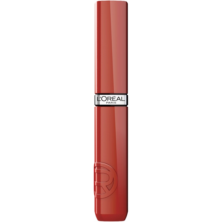 Ruj lichid cu stralucire de lac Infaillible Laque Resistance 510 Cafe Parisien, 4.3ml, L'Oreal Paris