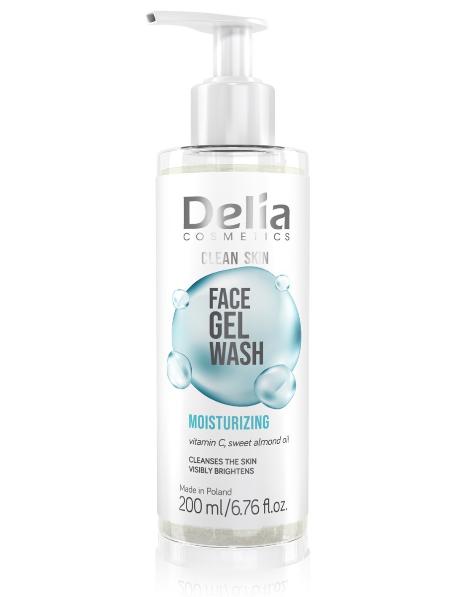 Gel de curatare pentru fata Clean Skin, 200ml, Delia Cosmetics