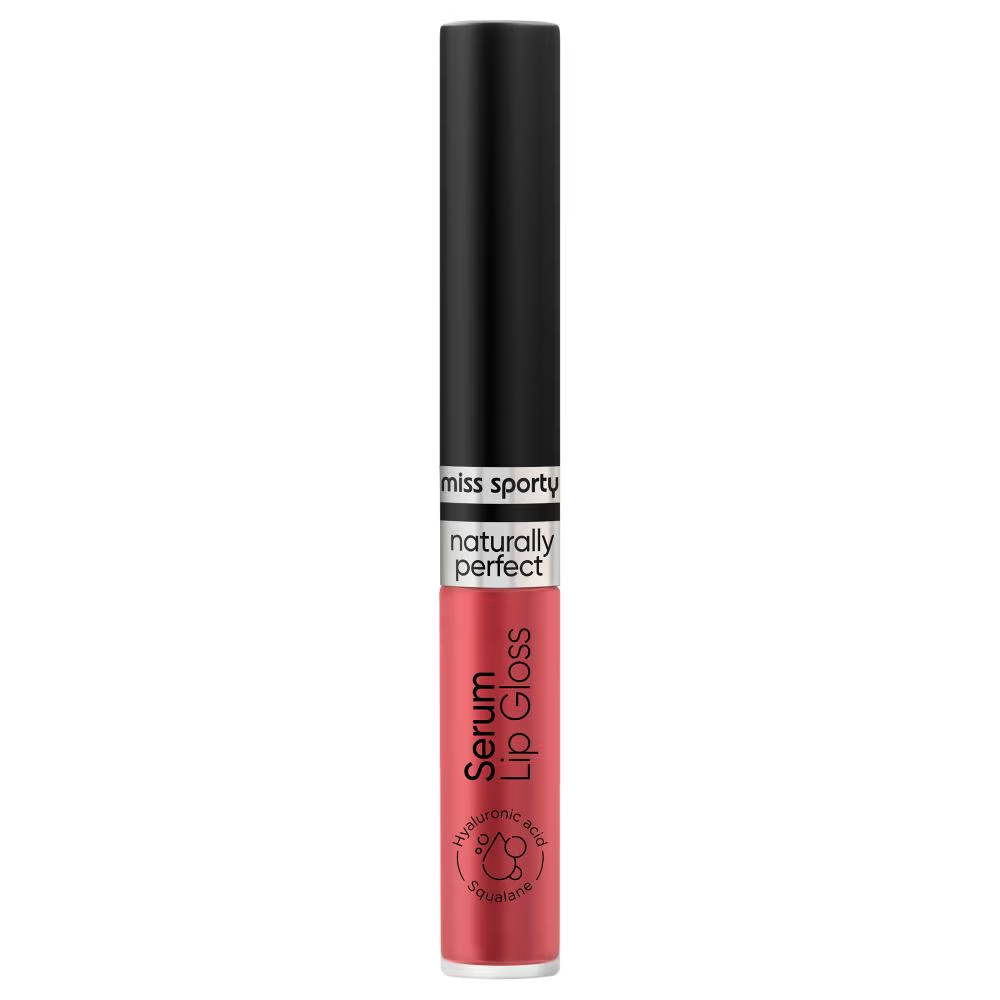 Gloss pentru buze Serum Naturally Perfect Nude Pink 20, 2.3 ml, Miss Sporty