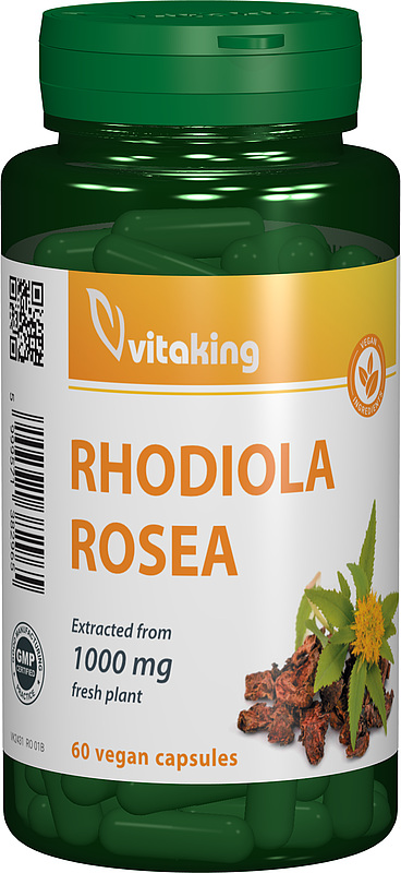 Extract de Rhodiola 1000 mg, 60 capsule, Vitaking